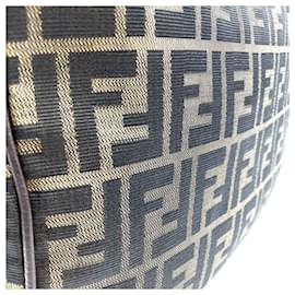 Fendi-Sac à main Fendi Zucca-Marron