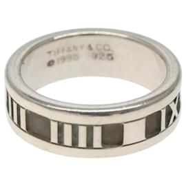 Autre Marque-TIFFANY&Co. Atlas Ring Ag925 Silver Auth 119917-Silvery