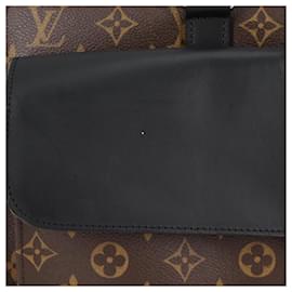 Louis Vuitton-LOUIS VUITTON Monogram Macassar Soft briefcase Bag 2way M56719 LV Auth 118897M-Monogram