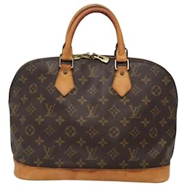 Louis Vuitton-LOUIS VUITTON Monogram Alma Hand Bag M51130 LV Auth 123245-Monogram