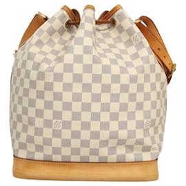 Louis Vuitton-LOUIS VUITTON Damier Azur Noe Shoulder Bag N42222 LV Auth 123746-Other