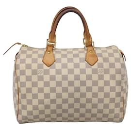 Louis Vuitton-LOUIS VUITTON Damier Azur Speedy 30 Hand Bag N41533 LV Auth 123750-Other