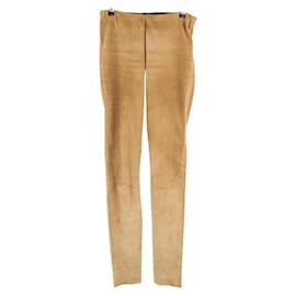 Gerard Darel Leggings de ante camel Camello