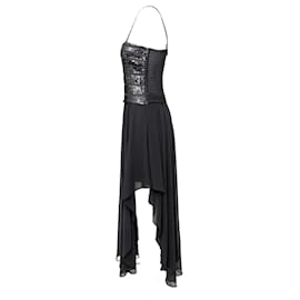 La Perla-Ritmo di Perla Sequin Dress-Black
