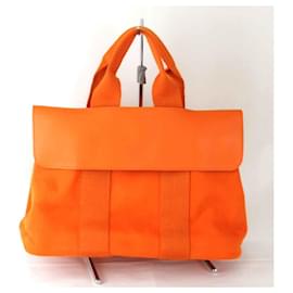 Hermès-Sac à main Hermes Valparaiso PM-Orange