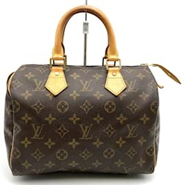 Louis Vuitton-Louis Vuitton M41528 Speedy 25 Handbag-Brown
