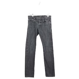 Dior Gerade Baumwolljeans Schwarz