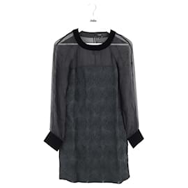 Maje-Cotton dress-Black