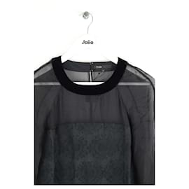 Maje-Cotton dress-Black