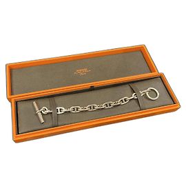 Hermès Bracciale catena d'ancora Argento