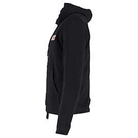 Sandro-Sandro Romance Hoodie in Black Cotton-Black