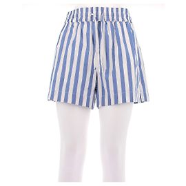 Johnnie Boden Short à rayures Bleu