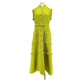 Autre Marque-Robe verte-Green