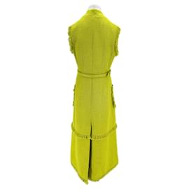 Autre Marque-Robe verte-Green