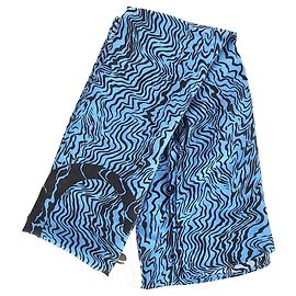 Cachecol Chloé com estampa de zebra em modal azul Outro