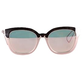 Dior-Dior Diorama 1 Cat-Eye Sunglasses in Pink Acetate and Metal-Pink