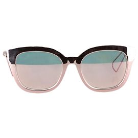 Óculos de sol Cat-Eye Dior Diorama 1 em acetato rosa e metal Rosa