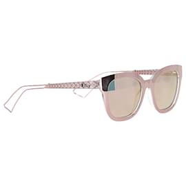 Dior-Dior Diorama 1 Cat-Eye Sunglasses in Pink Acetate and Metal-Pink