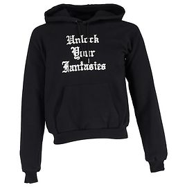 Céline Sudadera Celine Desbloquea Tus Fantasías en Algodón Negro Negro