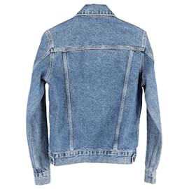Sandro-Sandro Denim Jacket in Blue Cotton-Blue,Light blue