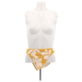 Autre Marque Bicolor Badehose Gelb