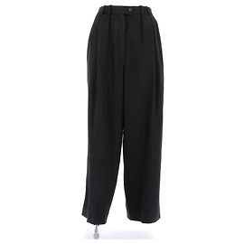 The row Schwarze weite Hose Schwarz