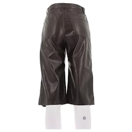 Nanushka-Bermuda en cuir synthétique-Brown