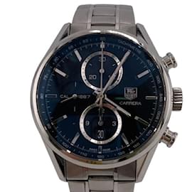 Tag Heuer-TAG Heuer Carrera Automatic Wristwatch-Silvery