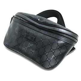 Gucci-Gucci GG Imprime Waist Bag-Black