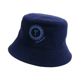Hermès Hermes Jean Sunshine Bucket Hat in Navy Navy blue