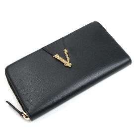 Portefeuille Long Virtus de Versace Noir