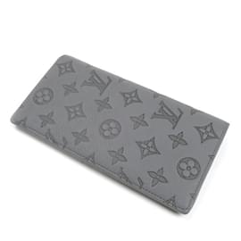 Louis Vuitton-Portefeuille Long Brazza Louis Vuitton-Marron