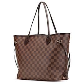 Louis Vuitton-Louis Vuitton Brown Damier Ebene Neverfull MM-Brown