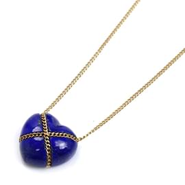 Tiffany & Co-Tiffany & Co. 18K Yellow Gold Heart Chain Cross Necklace-Other