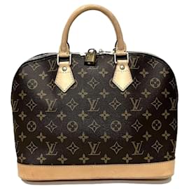 Louis Vuitton-Louis Vuitton Monogram Alma PM Handbag-Brown,Monogram