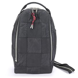 Christian Dior-Dior Homme Leather Nylon Shoulder Bag-Black