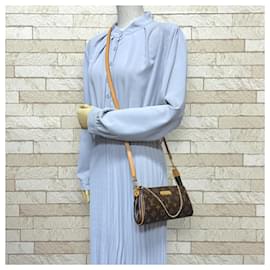Louis Vuitton-Louis Vuitton Eva Monogram Shoulder Bag-Brown,Monogram