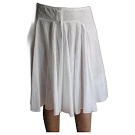 Alaïa Faldas Blanco