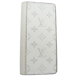 Louis Vuitton Portefeuille Brazza NM Long Wallet White