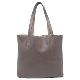 Hermès-Sac tote Hermes Double Sens 45-Autre,Taupe