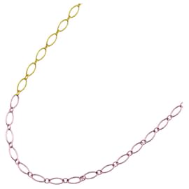 Tiffany & Co-Tiffany Oval Link Necklace in 18K Gold-Yellow