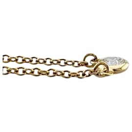 Tiffany & Co-Tiffany by the Yard 18K Gold Diamond Necklace-Yellow