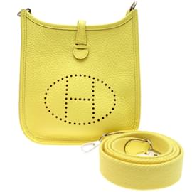 Hermès-Sac à épaule TPM Evelyn d'Hermès-Jaune