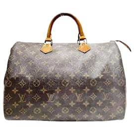 Louis Vuitton-Louis Vuitton Monogram Speedy 35 Handbag-Brown,Monogram