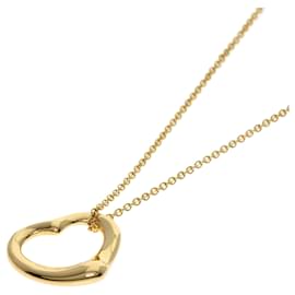 Tiffany & Co-Tiffany Heart Necklace in 18K Yellow Gold-Other