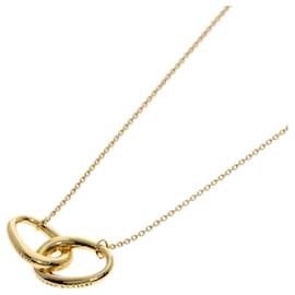 Tiffany & Co-Tiffany Double Loop Necklace in 18K Yellow Gold-Other
