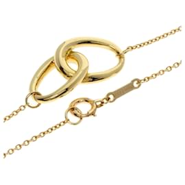 Tiffany & Co-Tiffany Double Loop Necklace in 18K Yellow Gold-Other
