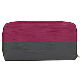Louis Vuitton-LOUIS VUITTON Epi Zippy Wallet Long Wallet Grenard M6007L LV Auth 122867-Other