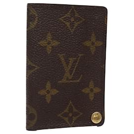 Louis Vuitton-LOUIS VUITTON Monogram Porto Cartes Credit Pression Card Case M60937 Auth th6005-Monogram