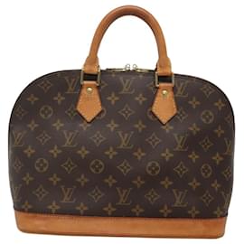 Louis Vuitton-LOUIS VUITTON Monogram Alma Hand Bag M51130 LV Auth yk18130-Monogram